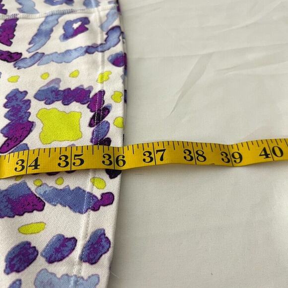 Title Nine Geometric Print Dress M Sleeveless Fit & Flare Athleisure Casual - Picture 7 of 7